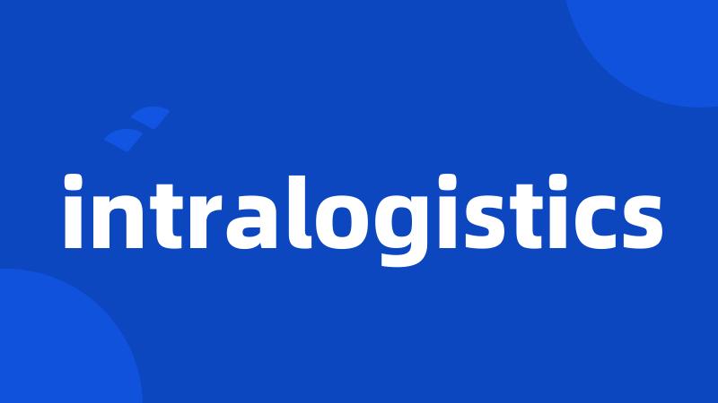 intralogistics