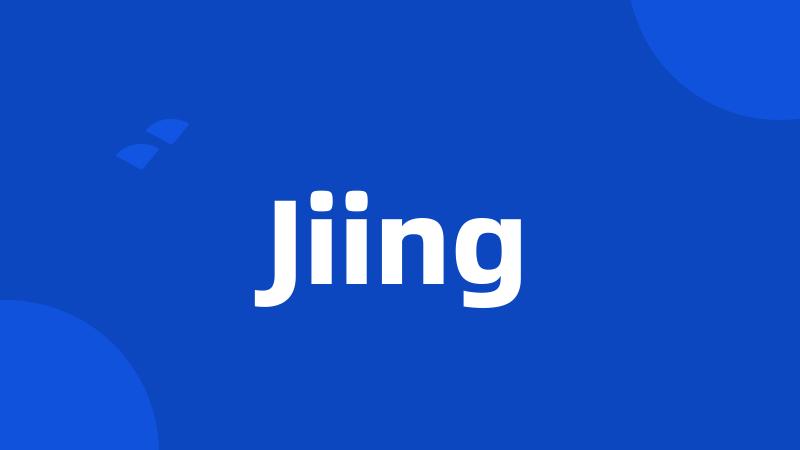 Jiing