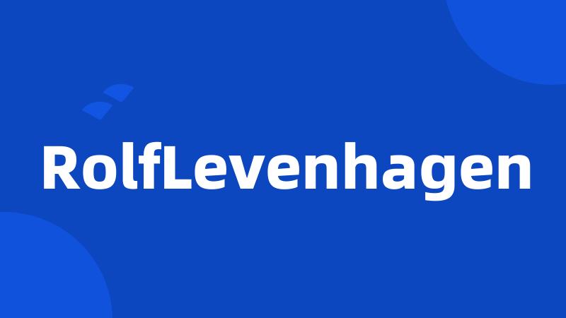 RolfLevenhagen