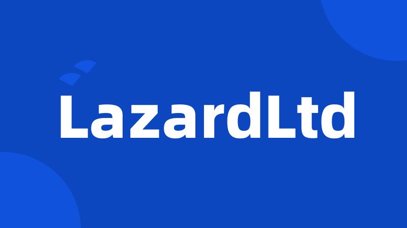 LazardLtd