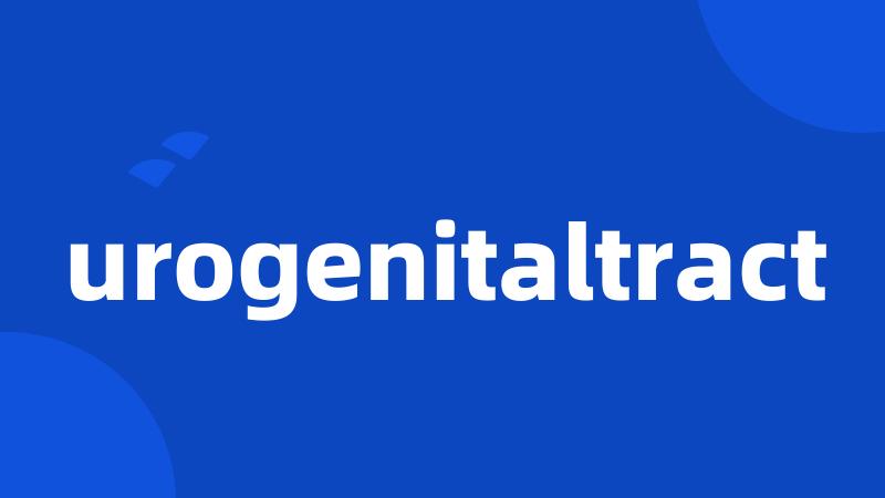 urogenitaltract