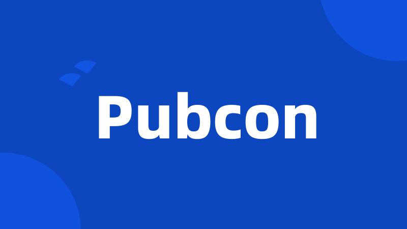 Pubcon