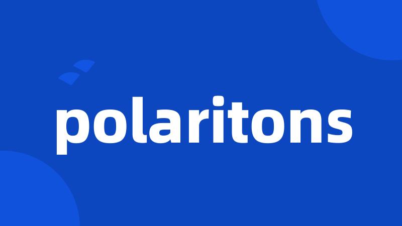 polaritons