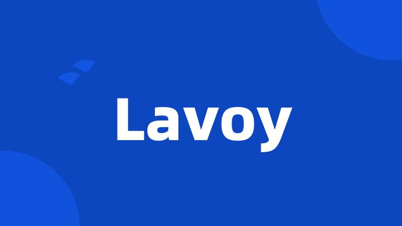 Lavoy