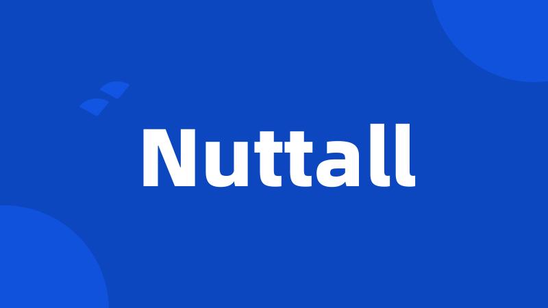 Nuttall