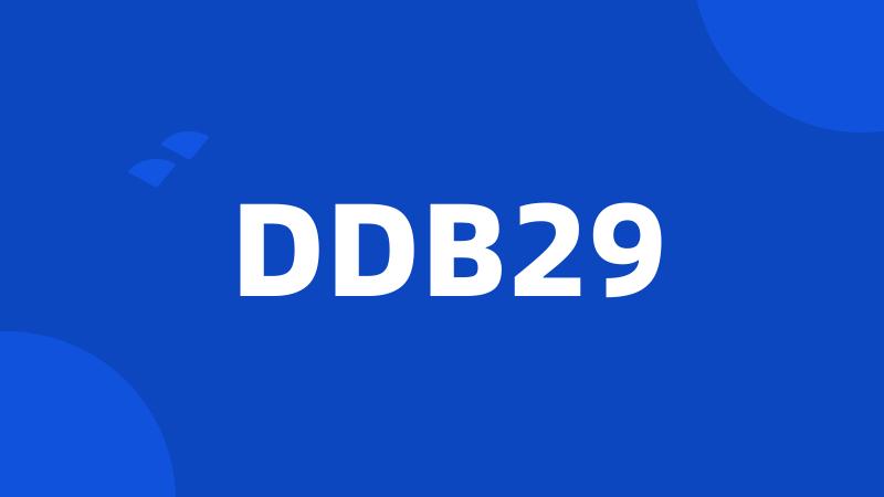 DDB29