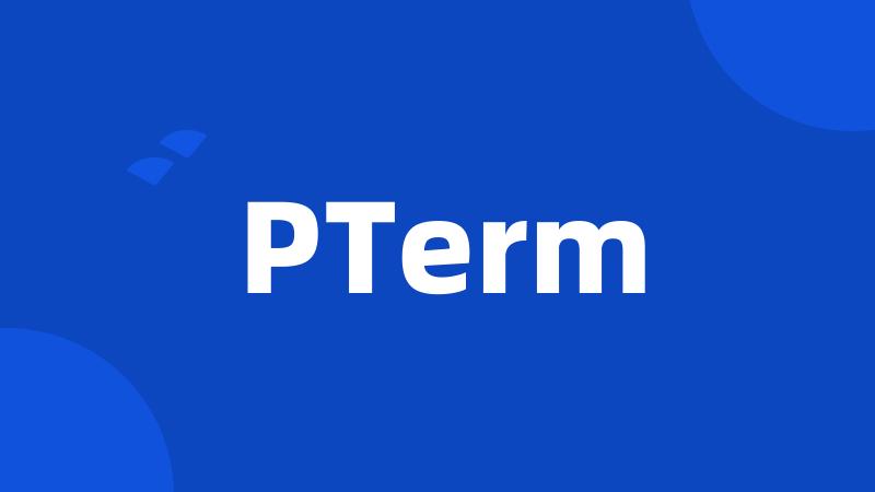 PTerm