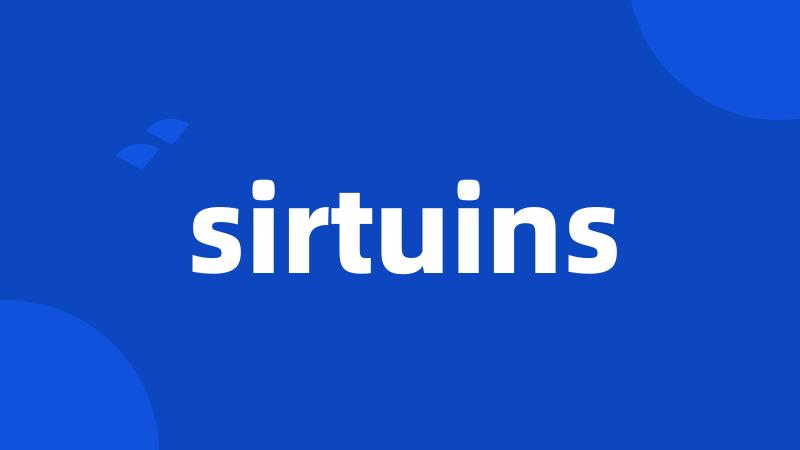 sirtuins