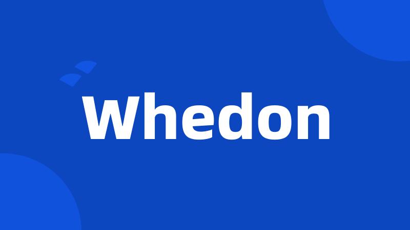 Whedon