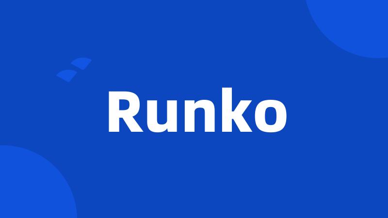 Runko