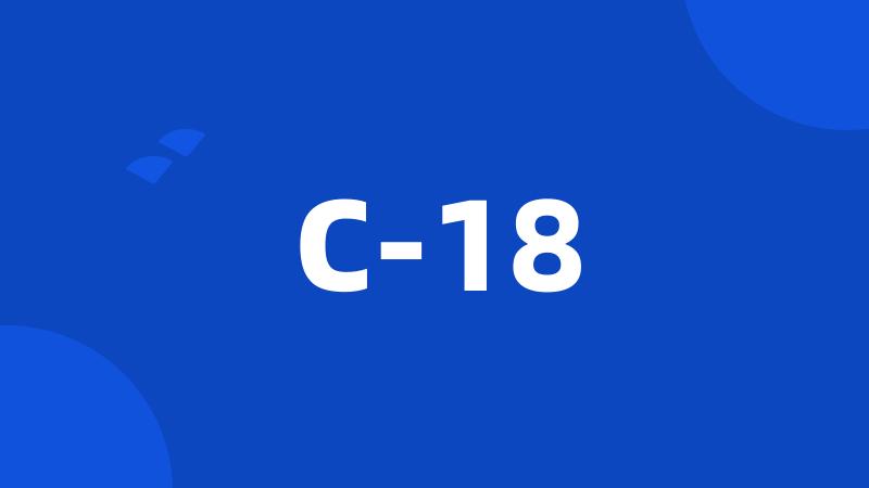 C-18