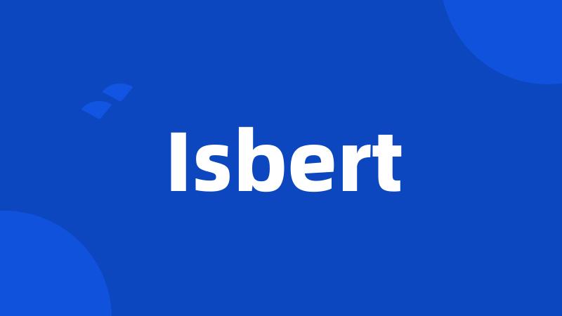 Isbert