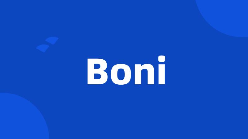 Boni