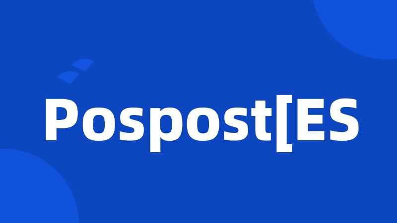 Pospost[ES