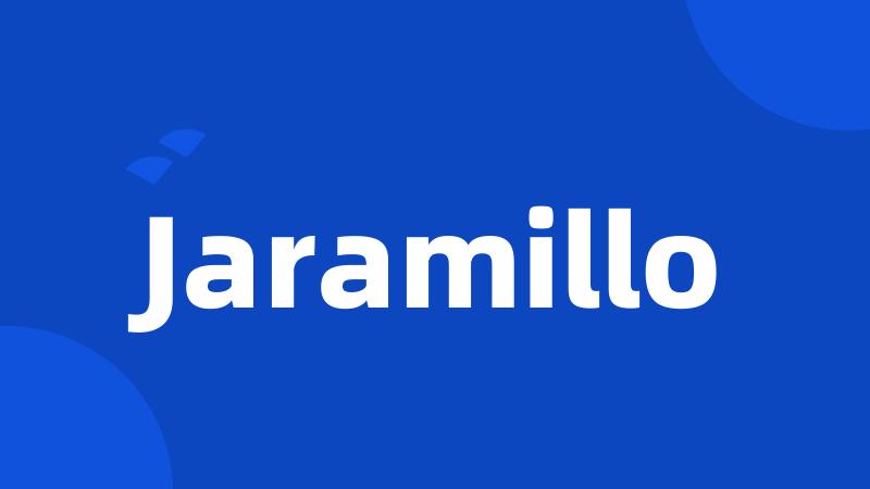 Jaramillo