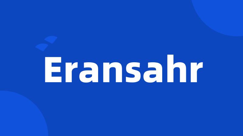 Eransahr