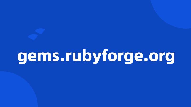 gems.rubyforge.org