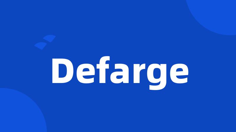 Defarge