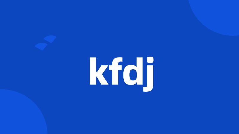 kfdj