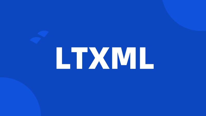 LTXML