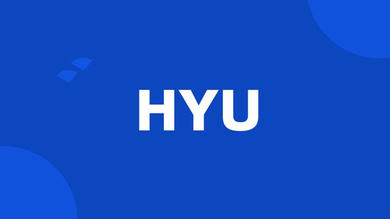 HYU