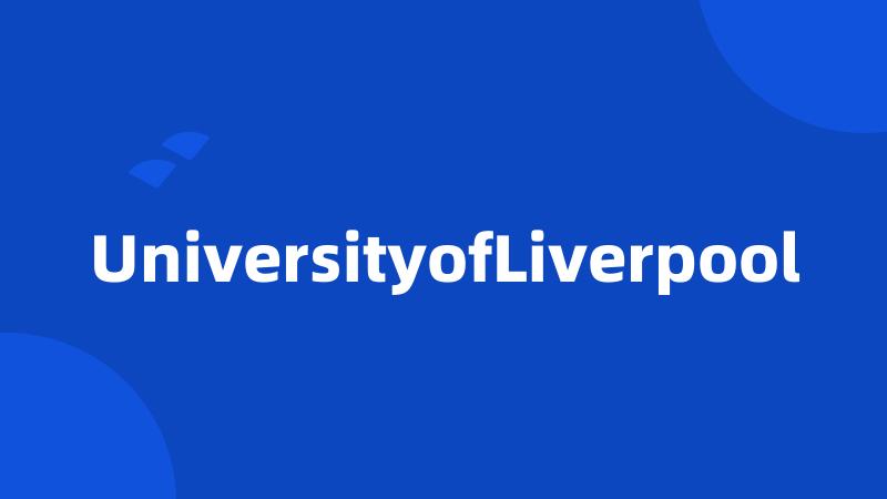 UniversityofLiverpool