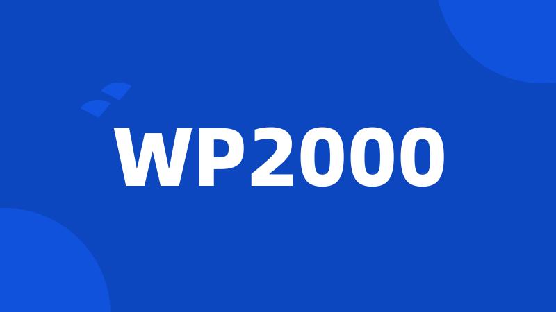 WP2000