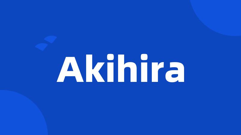 Akihira