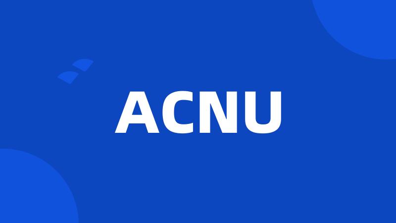 ACNU