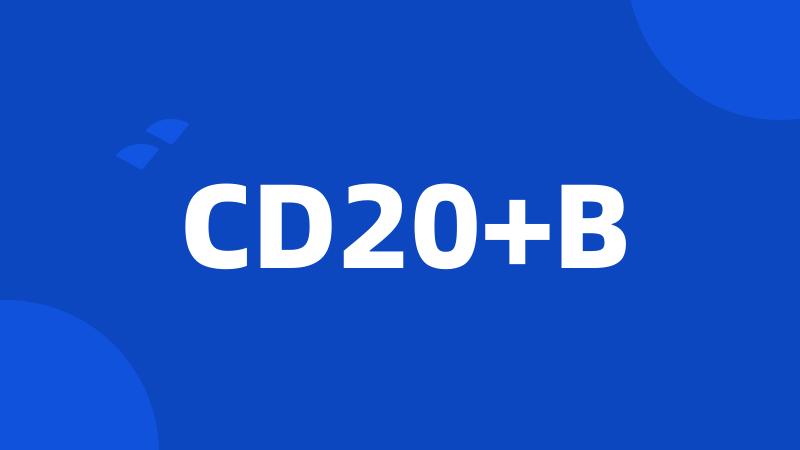 CD20+B