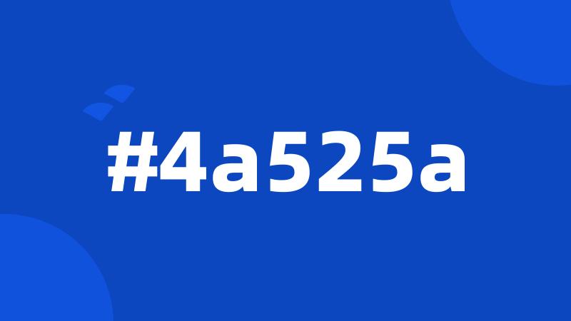 #4a525a