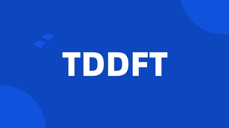 TDDFT