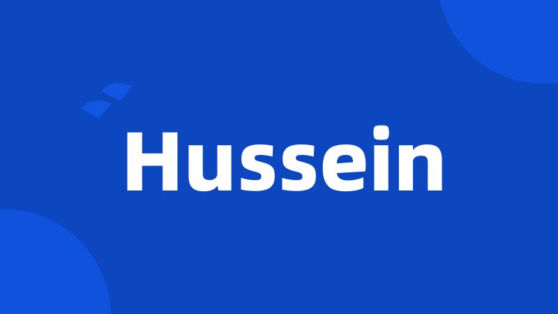 Hussein