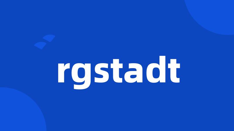 rgstadt