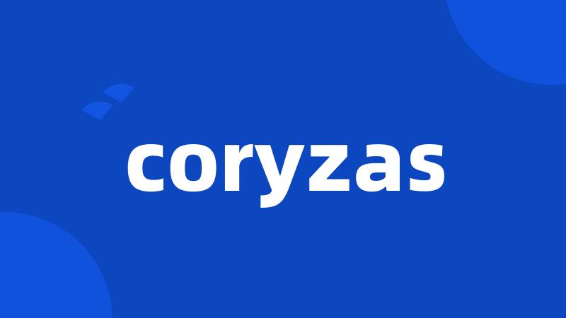 coryzas