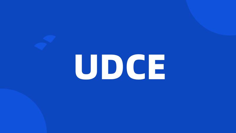 UDCE