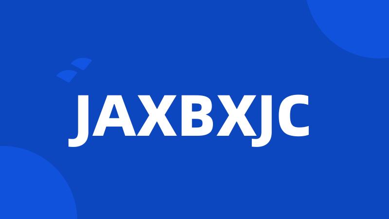 JAXBXJC