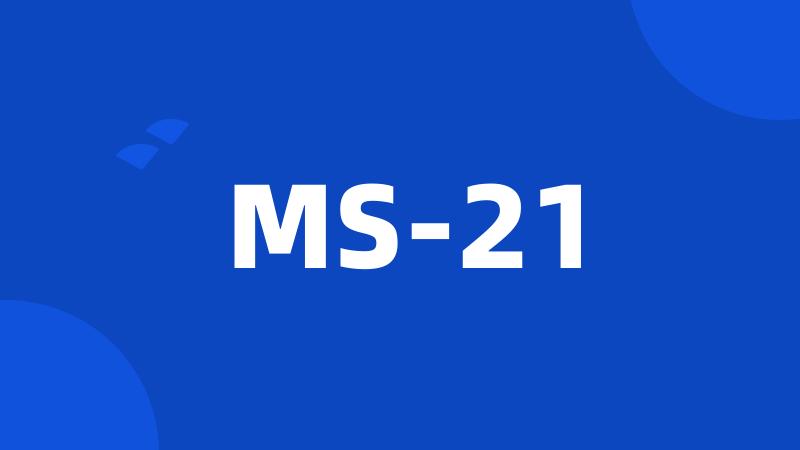 MS-21