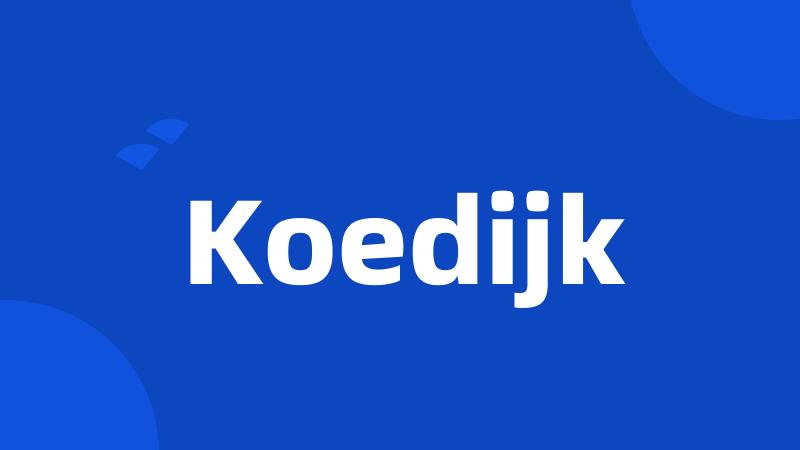 Koedijk