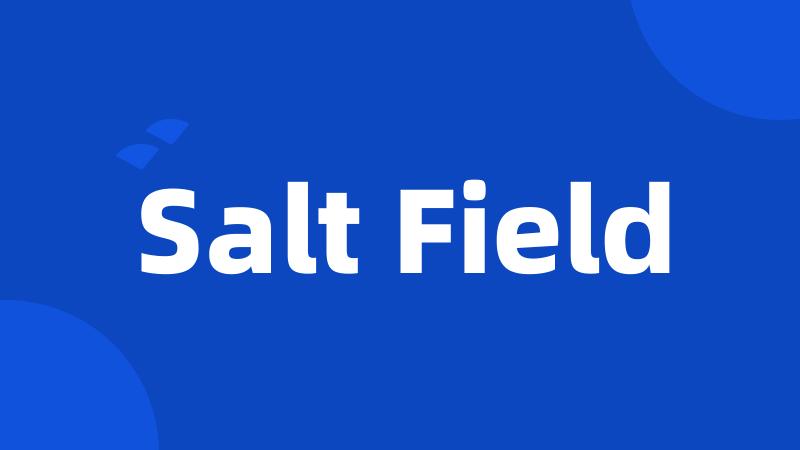 Salt Field