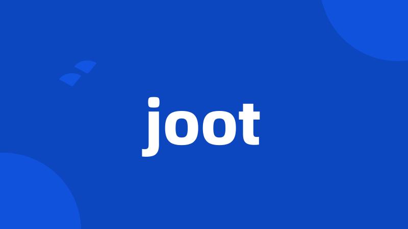 joot