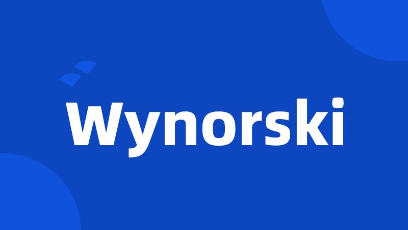 Wynorski