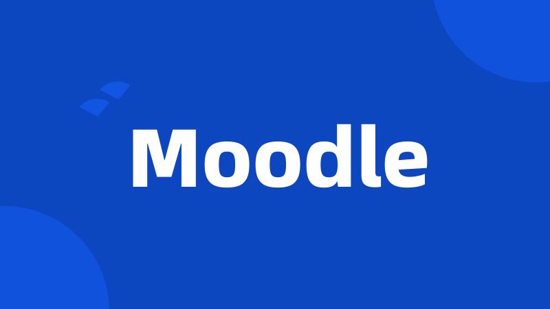 Moodle