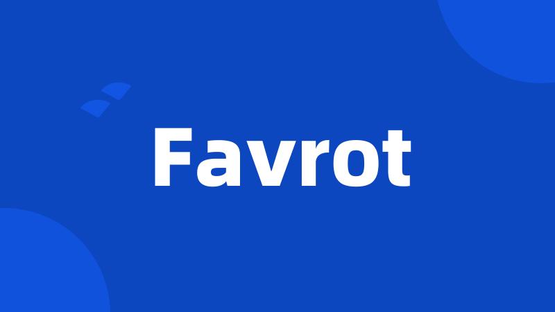 Favrot