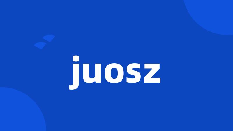 juosz