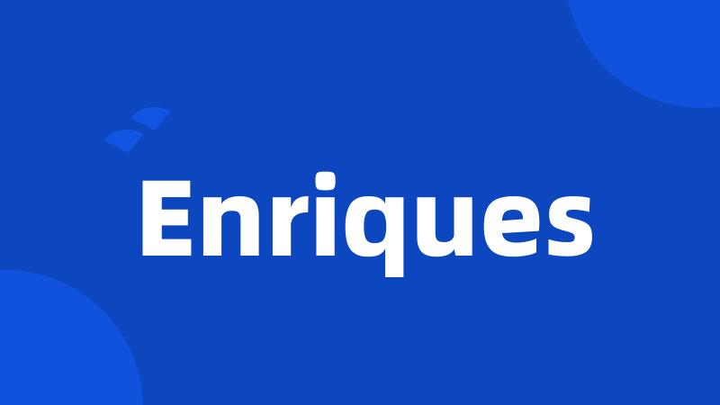 Enriques