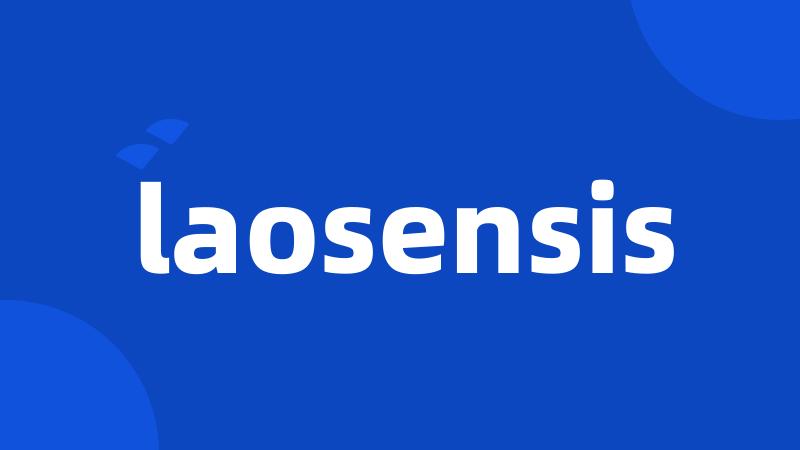 laosensis