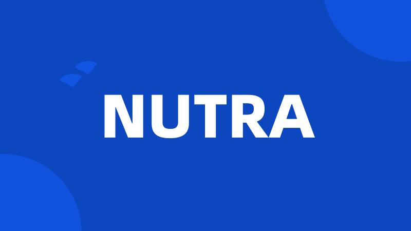 NUTRA