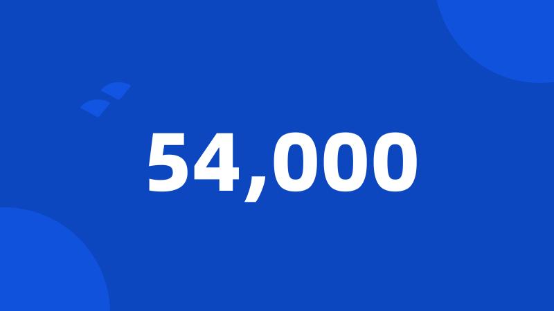 54,000