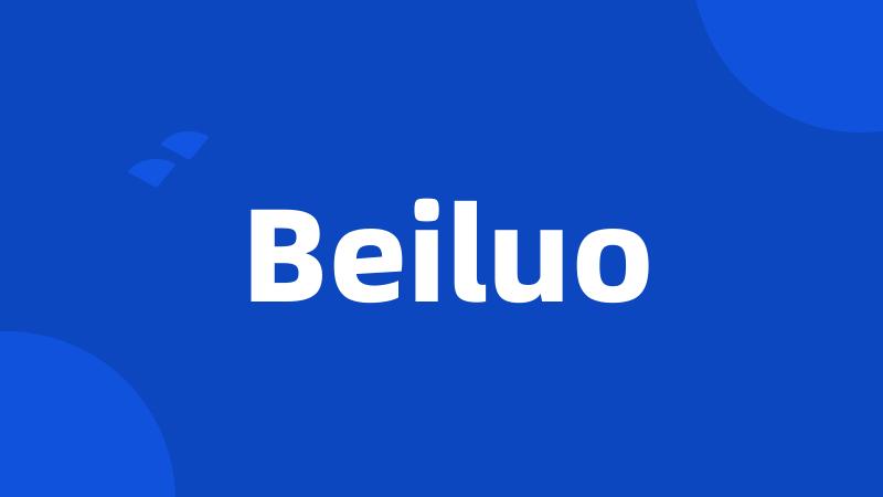 Beiluo